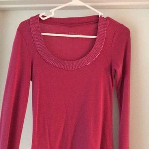 Express pink long sleeve